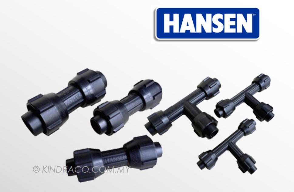 PE HANSEN FITTINGS Page 2 Kindraco Hardware Sdn. Bhd., Malaysia